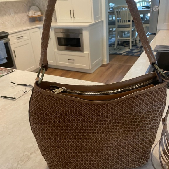 Patricia Nash woven leather Castelli Square handbag - Picture 4 of 8